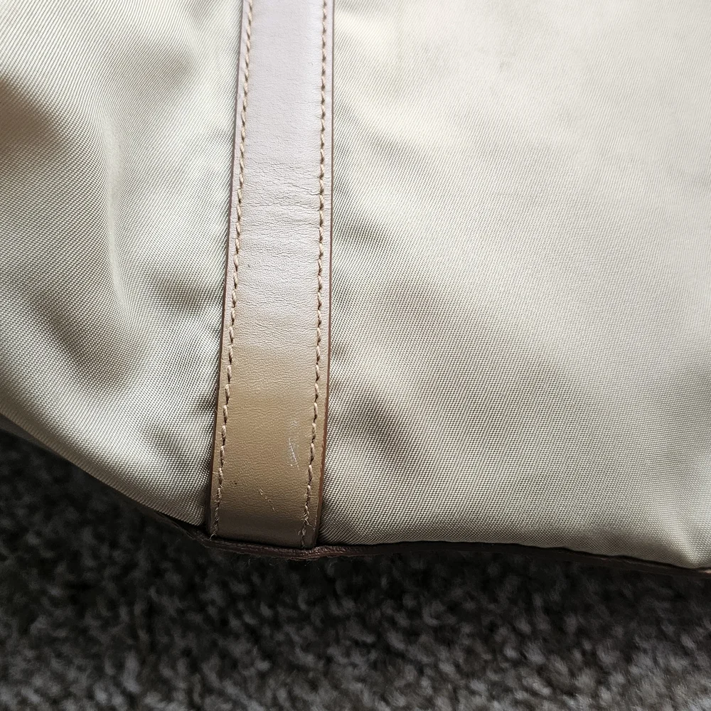 Prada Tessuto Tan Nylon Tote Bag - Picture 9 of 11